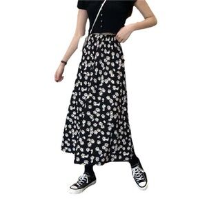 New Floral Print Long Skirt for Women/Girls, Great for summer, travel, beach…